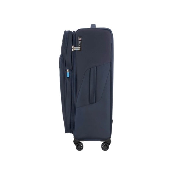 American Tourister Mala/Trolley Viagem Grande 79cm  4 Rodas Spinner Expansível SUMMERFUNK Azul Marinho | Ref. 9278G00541