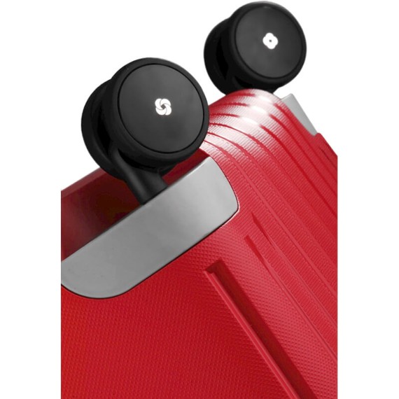 Samsonite Mala/Trolley de Viagem Médio 69cm 4 Rodas Spinner S´CURE Crimson Red | Ref. 9210U00110