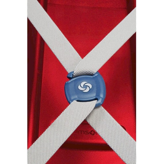 Samsonite Mala/Trolley de Viagem Médio 69cm 4 Rodas Spinner S´CURE Crimson Red | Ref. 9210U00110