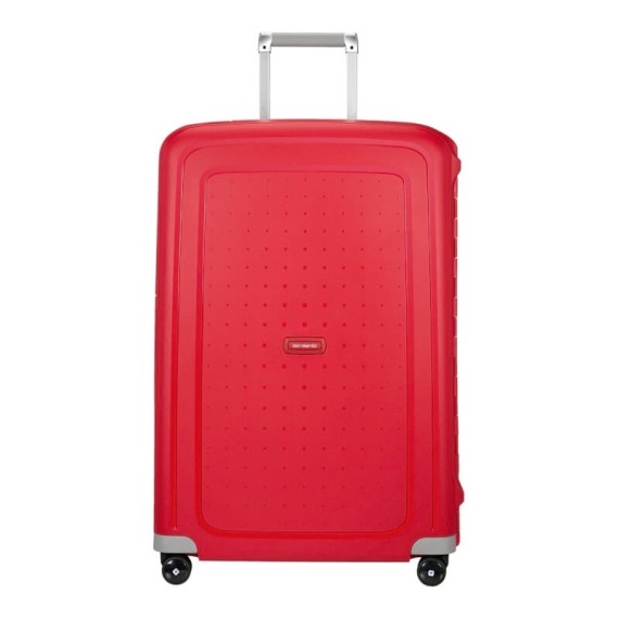 Samsonite Mala/Trolley de Viagem Grande 75cm 4 Rodas Spinnner S´CURE Crimson Red | Ref. 9210U00210