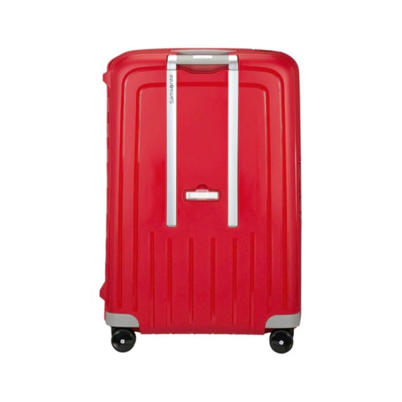 Samsonite Mala/Trolley de Viagem Grande 75cm 4 Rodas Spinnner S´CURE Crimson Red | Ref. 9210U00210