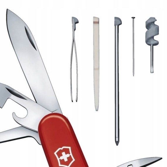 Alfinete de Aço Inoxidável VICTORINOX A.3645 Prata | Ref. 320.A-3645