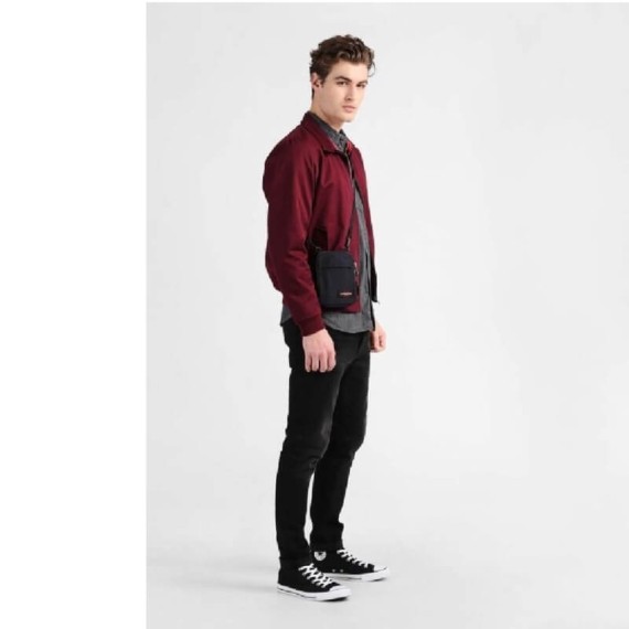 Bolsa Tiracolo Mini Eastpak BUDDY Black Denim | Ref. 267.72477H Bolsa Tiracolo Mini Eastpak BUDDY Black Denim | Ref. 267.72477H