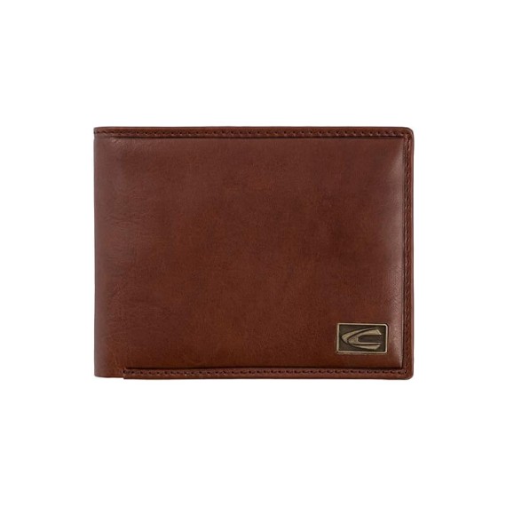Camel Active Carteira Porta-Notas Horizontal com Porta-Moedas JAPAN Conhaque | Ref. 9127670222