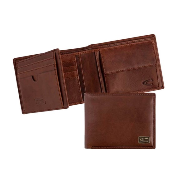 Camel Active Carteira Porta-Notas Horizontal com Porta-Moedas JAPAN Conhaque | Ref. 9127670222 Camel Active Carteira Porta-Notas Horizontal com Porta-Moedas JAPAN Conhaque | Ref. 9127670222