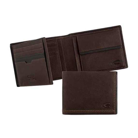 Camel Active Carteira Porta-Notas Tradicional com Porta-Moedas OSAKA Castanha | Ref. 9126970529 Camel Active Carteira Porta-Notas Tradicional com Porta-Moedas OSAKA Castanha | Ref. 9126970529