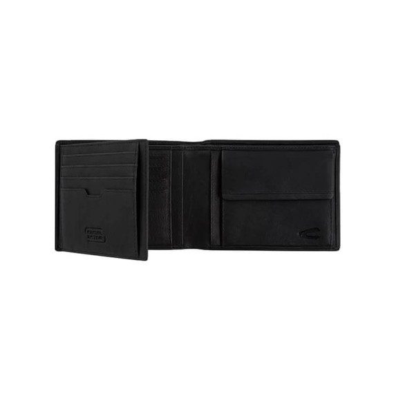 Camel Active Carteira Porta-Notas Tradicional com Porta-Moedas OSAKA Preta | Ref. 9126970560 Camel Active Carteira Porta-Notas Tradicional com Porta-Moedas OSAKA Preta | Ref. 9126970560