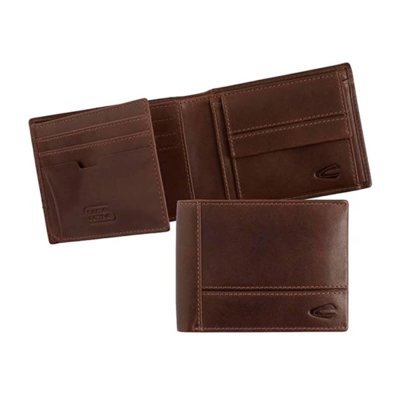Camel Active Carteira Porta-Notas Média com Porta-Moedas TOKYO Castanha | Ref. 9127070329 Camel Active Carteira Porta-Notas Média com Porta-Moedas TOKYO Castanha | Ref. 9127070329