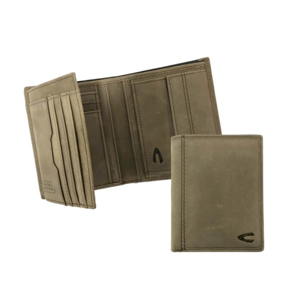 Camel Active Carteira Porta-Notas Vertical com Porta-Moedas VIETNAM Castanha | Ref. 9127770429 Camel Active Carteira Porta-Notas Vertical com Porta-Moedas VIETNAM Castanha | Ref. 9127770429