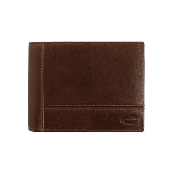 Camel Active Carteira Tradicional c/ Porta-Moedas TOKYO Castanha | Ref. 9127070429