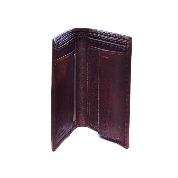 Camel Active Carteira Vertical com Porta-Moedas COLUMBIA Castanha | Ref. 913021471629