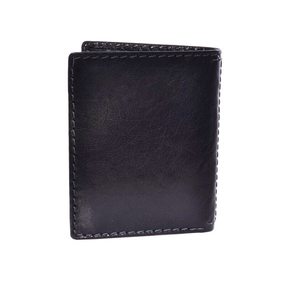 Camel Active Carteira Vertical com Porta-Moedas COLUMBIA Preta | Ref. 913021471660