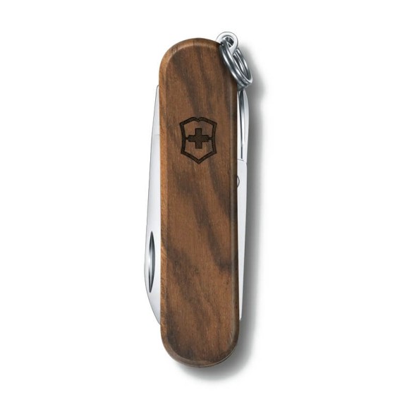Canivete 58mm VICTORINOX Classic SD Wood Castanho | Ref. 320.06221.63 Canivete 58mm VICTORINOX Classic SD Wood Castanho | Ref. 320.06221.63