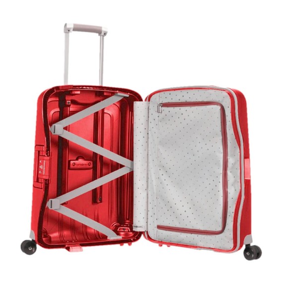 Samsonite Mala/Trolley de Cabine 55cm 4 Rodas Spinner S´CURE Crimson Red | Ref. 9210U00310 Samsonite Mala/Trolley de Cabine 55cm 4 Rodas Spinner S´CURE Crimson Red | Ref. 9210U00310
