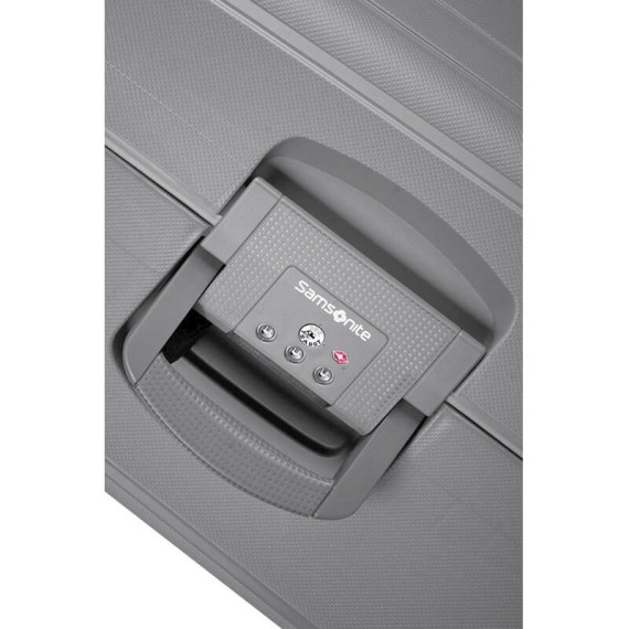 Samsonite Mala/Trolley de Cabine 55cm 4 Rodas Spinner S´CURE Prata | Ref. 9210U00325 Samsonite Mala/Trolley de Cabine 55cm 4 Rodas Spinner S´CURE Prata | Ref. 9210U00325