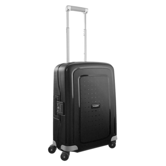 Samsonite Mala/Trolley de Cabine 55cm 4 Rodas Spinner S´CURE Preto | Ref. 9210U00309