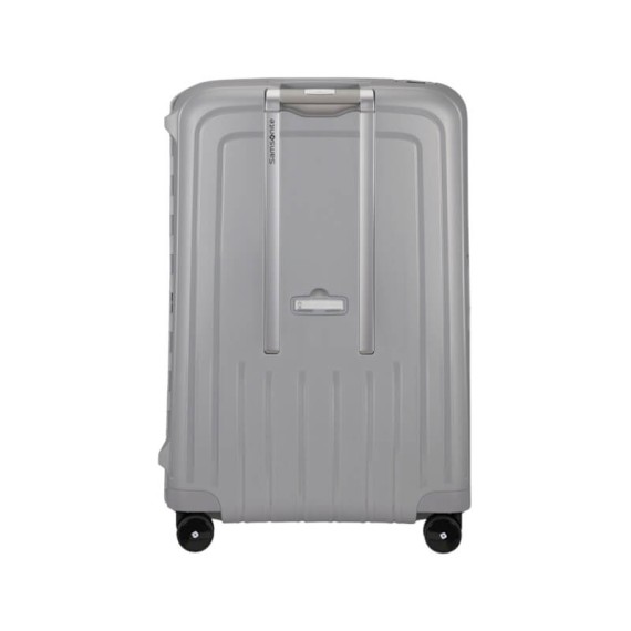 Samsonite Mala/Trolley de Viagem Grande 75cm 4 Rodas Spinner S´CURE Prata | Ref. 9210U00225