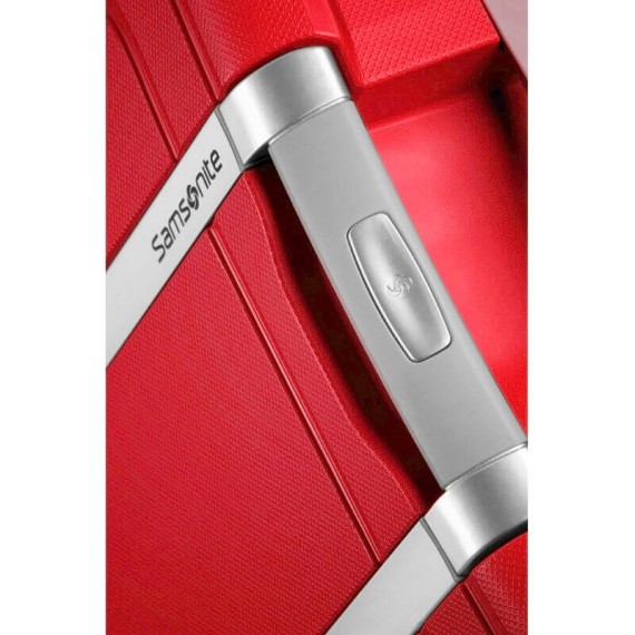 SAMSONITE Mala de Viagem / Trolley Gigante 81cm 4 Rodas S´Cure Crimson Red | Ref. 9210U00410