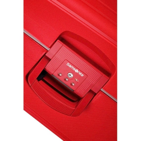 SAMSONITE Mala de Viagem / Trolley Gigante 81cm 4 Rodas S´Cure Crimson Red | Ref. 9210U00410
