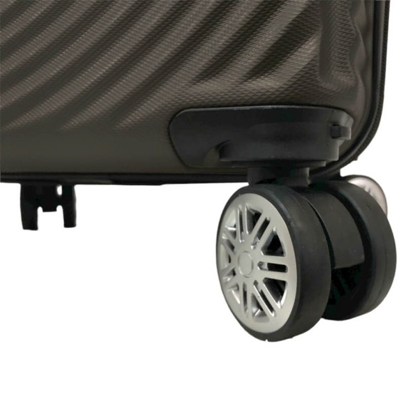 Mala de Cabine / Trolley 45cm 4R. Amovíveis Easyjet 16 Castanho | Ref. 337.16C