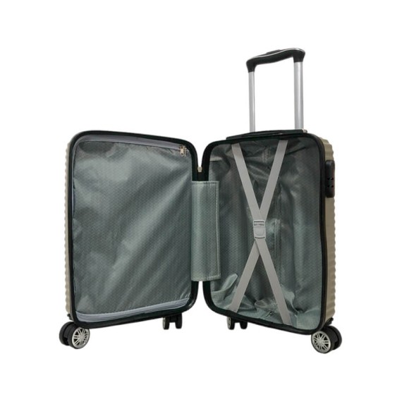 Mala de Cabine / Trolley 45cm 4R. Amovíveis Easyjet 16 Champanhe | Ref. 337.16CH