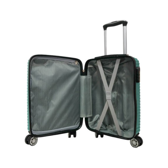 Mala de Cabine / Trolley 45cm 4R. Amovíveis Easyjet 16 Verde | Ref. 337.16V