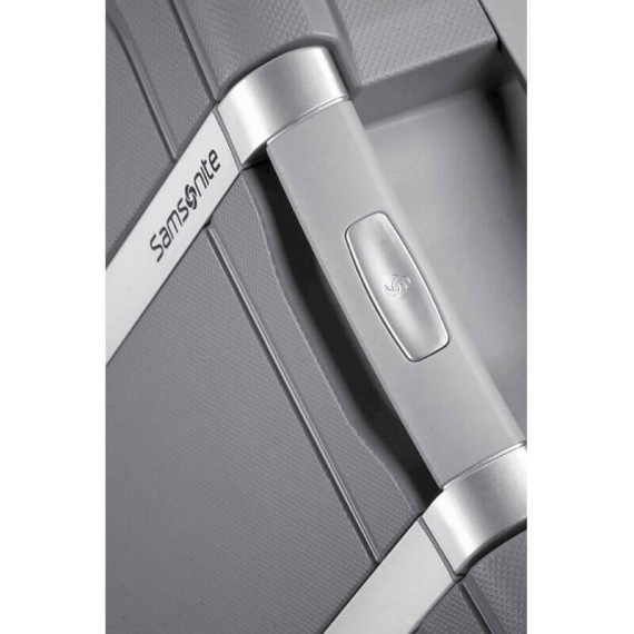 Samsonite Mala/Trolley de Viagem Gigante 81cm 4 Rodas Spinner S´CURE Prata | Ref. 9210U00425 Samsonite Mala/Trolley de Viagem Gigante 81cm 4 Rodas Spinner S´CURE Prata | Ref. 9210U00425