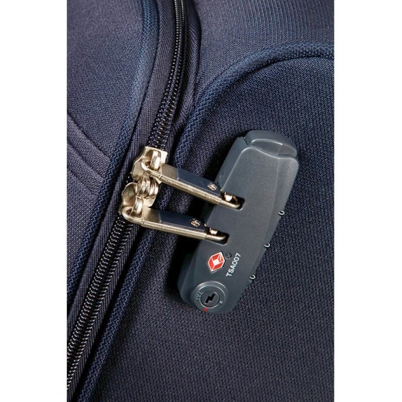 Samsonite Mala/Trolley de Cabine 55cm 4 Rodas Spinner BASE BOOST Azul Marinho | Ref. 9238N00641