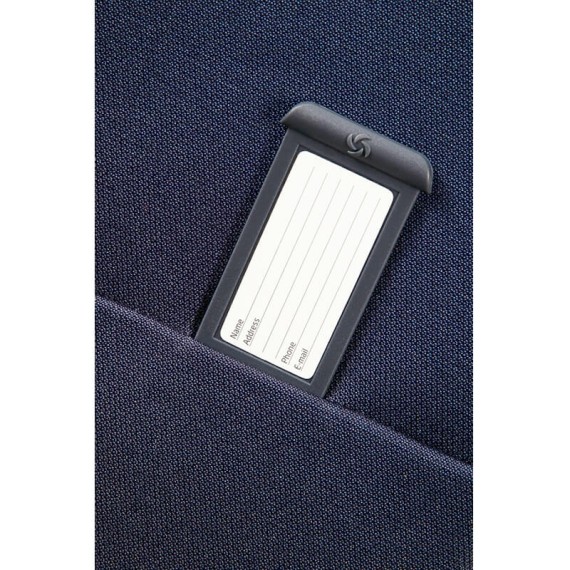 SAMSONITE Mala de Viagem / Trolley Médio 66cm 4 Rodas Exp. Base Boost Azul Marinho | Ref. 9238N00441