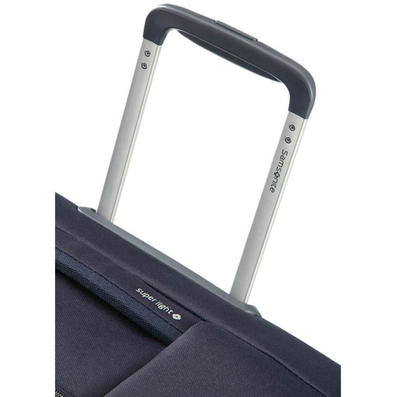 SAMSONITE Mala de Viagem / Trolley Médio 66cm 4 Rodas Exp. Base Boost Azul Marinho | Ref. 9238N00441