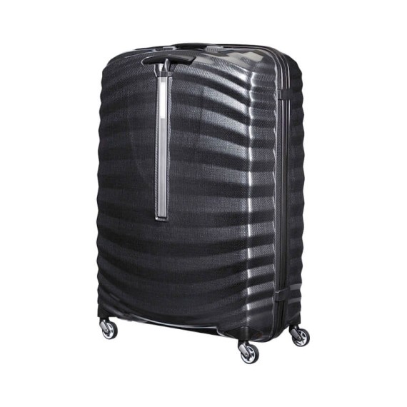 Samsonite Mala/Trolley de Viagem Gigante 81cm 4 Rodas Spinner LITE-SHOCK Preta | Ref. 9298V00409