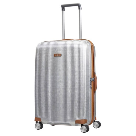 Samsonite Mala/Trolley de Viagem Grande 76cm 4 Rodas Spinner LITE-CUBE DLX Aluminium | Ref. 9282V00408
