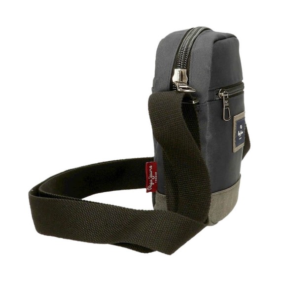Bolsa de Tiracolo Pequena Pepe Jeans HARRY Antracite | Ref. 186.7645231