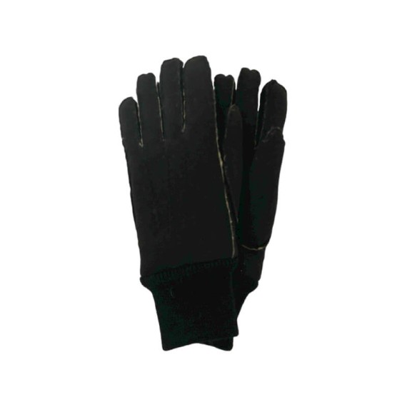 Luvas para Criança 624 c/ Pele de Ovelha nº7½ Pretas | Ref. 194.624CF71/2