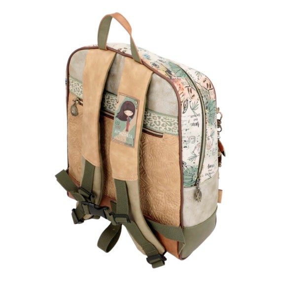 Anekke Mochila Escolar AMAZONIA Bege | Ref. 280.36705-603