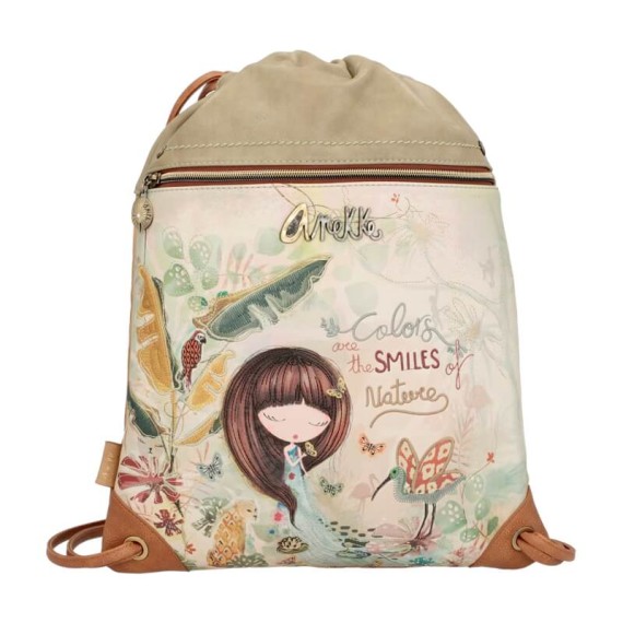 Anekke Mochila Saco AMAZONIA Bege | Ref. 280.36705-602