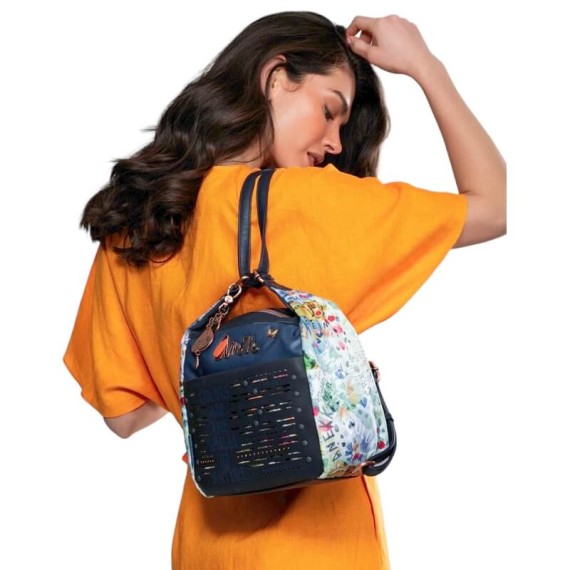 Anekke Mala/Mochila de Senhora Nature Edition AMAZONIA PACHAMAMA Azul | Ref. 280.36765-226