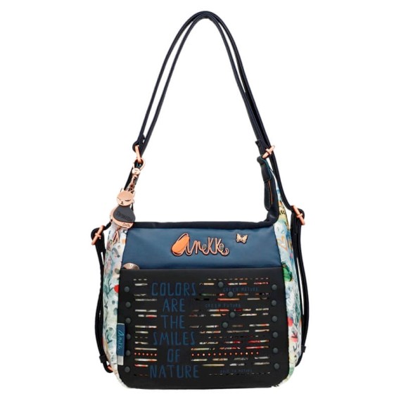Anekke Mala/Mochila de Senhora Nature Edition AMAZONIA PACHAMAMA Azul | Ref. 280.36765-226