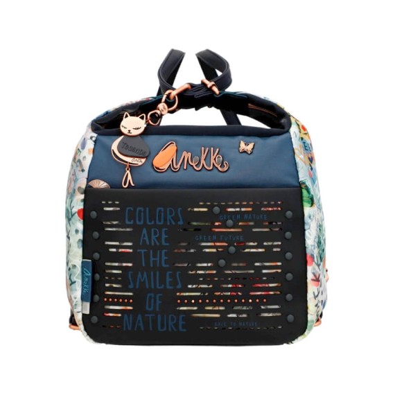 Anekke Mala/Mochila de Senhora Nature Edition AMAZONIA PACHAMAMA Azul | Ref. 280.36765-226