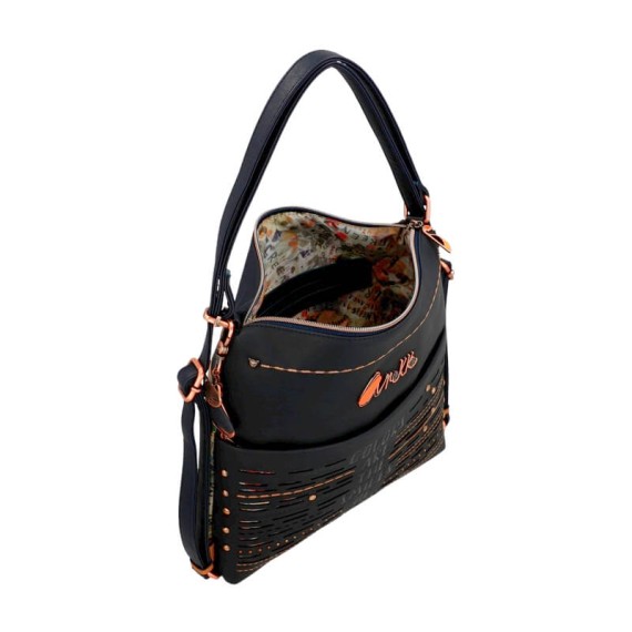 Anekke Saco/Mochila de Senhora Nature Edition AMAZONIA PACHAMAMA Azul | Ref. 280.36775-063