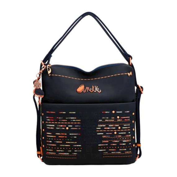 Anekke Saco/Mochila de Senhora Nature Edition AMAZONIA PACHAMAMA Azul | Ref. 280.36775-063