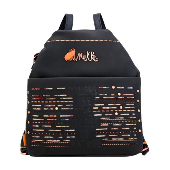 Anekke Saco/Mochila de Senhora Nature Edition AMAZONIA PACHAMAMA Azul | Ref. 280.36775-063
