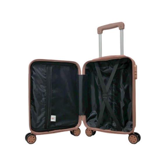 Mala de Cabine / Trolley 45cm 4R. Amovíveis Easyjet Talent 8 Rosa | Ref. 337.8R