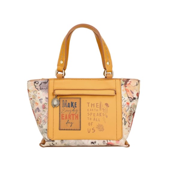 Anekke Mala de Duas Alças Nature Edition AMAZONIA PACHAMAMA Ocre | Ref. 280.36791-215