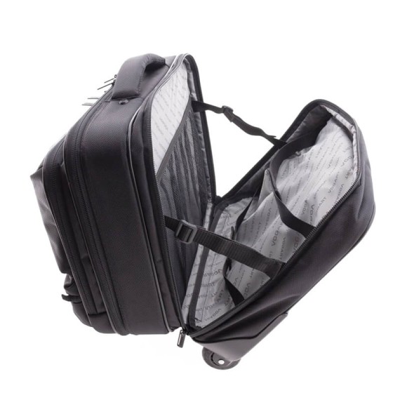 Pasta / Mala de Viagem c/ Rodas Vogart CLYDE EasyJet Preta | Ref. 225.2335504