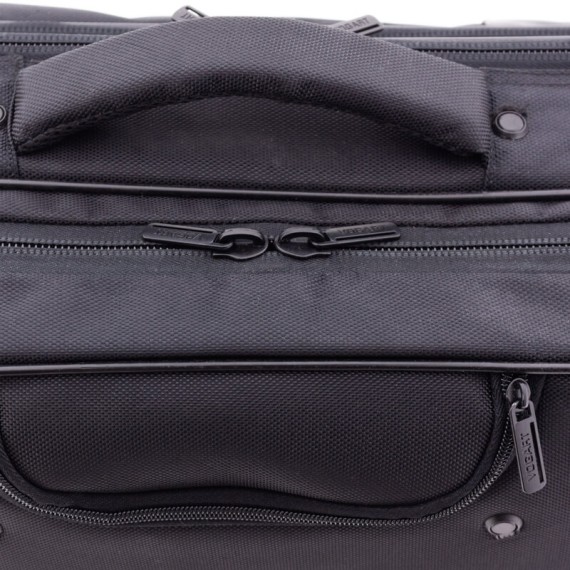 Pasta / Mala de Viagem c/ Rodas Vogart CLYDE EasyJet Preta | Ref. 225.2335504