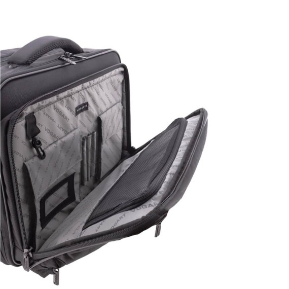 Pasta / Mala de Viagem c/ Rodas Vogart CLYDE EasyJet Preta | Ref. 225.2335504