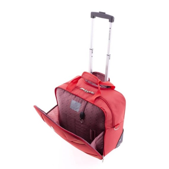Pasta / Mala de Viagem c/ Rodas Gladiator METRO EasyJet Vermelha | Ref. 225.214803