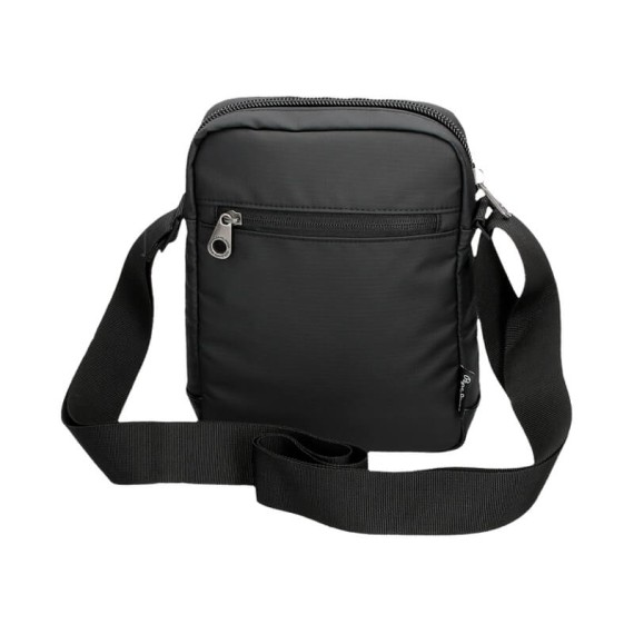 Bolsa de Tiracolo Média Pepe Jeans STRAPS Preta | Ref. 186.7665431