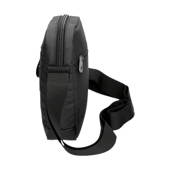 Bolsa de Tiracolo Média Pepe Jeans STRAPS Preta | Ref. 186.7665431